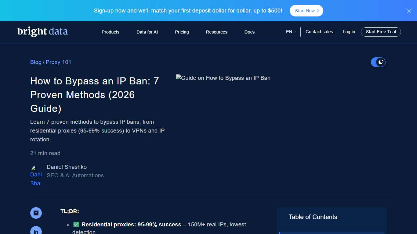 How to Bypass an IP Ban: 7 Proven Methods (2026 Guide)